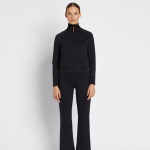 Tory Burch Double/Retro Knit Track Jacket Preppy